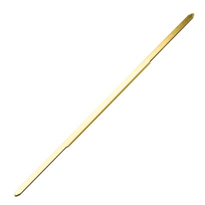 Doppelheftzungen 170 mm, gold lackiert 