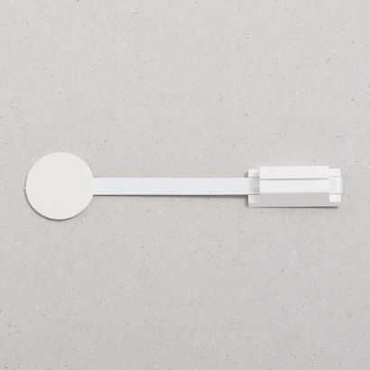 Dekoclip biegsam Metall, mit Klebepunkt und Diebstahlschutz 