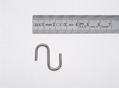 S-Haken, Metall 27 mm
