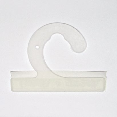 Klebehaken, transparent, 49 x 65 mm 