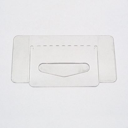 Deltalochaufhänger zum Klappen, 65 x 38 mm (Rolle mit 1.000 Stück) 