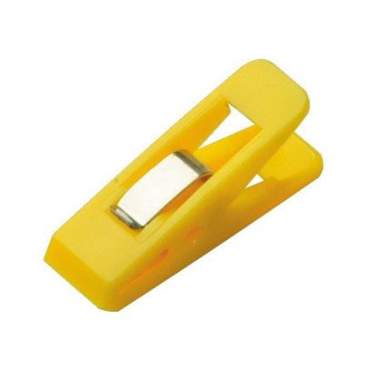 Aktenklammern Multi Clip, Kunststoff 50 x 15 mm  | gelb 