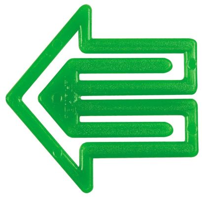 Pfeilclips, Pfeilklip 30 mm, Kunststoff grün 