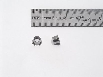 Ösen für Papier roh | Nr. 8E 4 lang - Ø 5,5mm - L 4mm