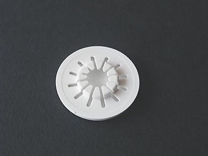 CD-Halter Stern, weiß 