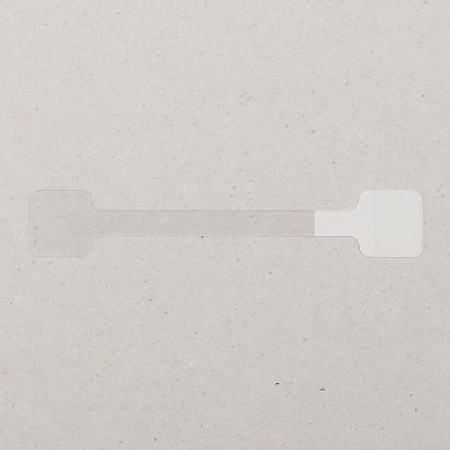 Regalwobbler aus Kunststoff, 75 mm, permanent, 2 Klebeflächen, 10er Blatt 