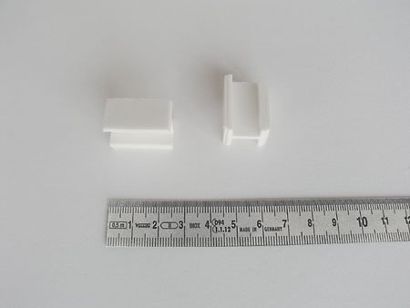 Abstandshalter selbstklebend, 15 mm Abstand, Klebefläche 25 x 15 mm 