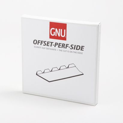 GNU Offset-Perf-Side, Rolle mit 6 m für Papier  | 12 Zähne pro Zoll für Papier 