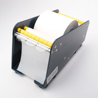 Tisch Etikettenspender, für Rollen bis 265 mm Breite 