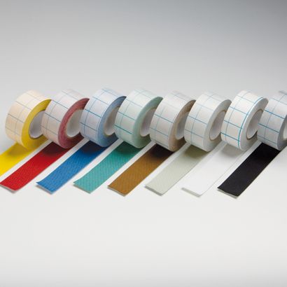 filmoplast® T, Textilgewebe-Band selbstklebend, zum Kaschieren, Verstärken und Reparieren, farbig, hohe Klebkraft, Rolle mit 10 m 8 cm | blau