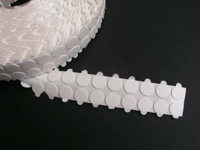 Doppelseitige Schaumklebepunkte, 1 mm dick, stark/stark 18 mm | 5000 Stk