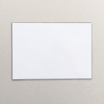 220x305mm PVC-Schutzhülle A4 Schmalseite offen,trans.VE=100 