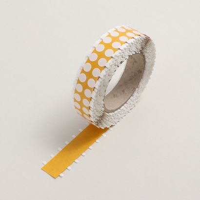 Doppelseitige Papiervlies-Klebepunkte, stark/stark 8 mm | 2500 Stk