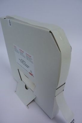 Gluelines Silikonklebestreifen in Spenderbox, ca. 6 x 25 mm, Schachtel mit 2.000 Stück schwach