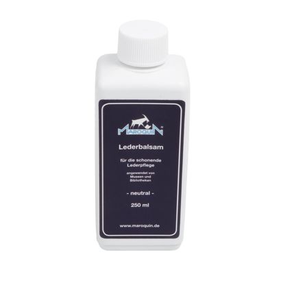 Lederbalsam Maroquin, zur Lederreinigung, Flasche mit 250 ml 