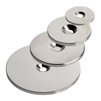 Metallscheibe mit Bohrung und Senkung 