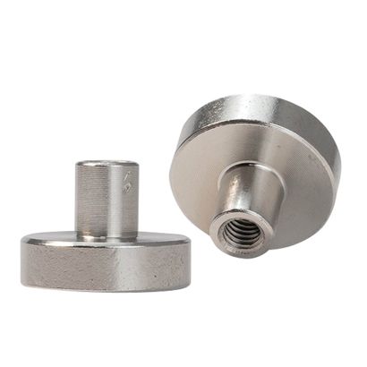 Topfmagnet mit Gewindebuchse, Neodym 