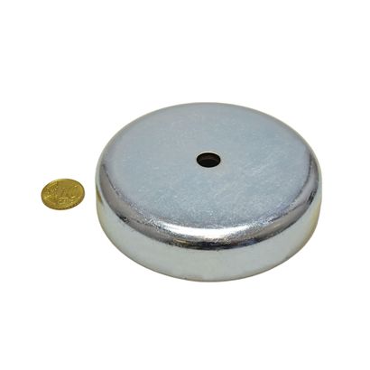 Ferrit-Topfmagnete mit Zylinderbohrung 