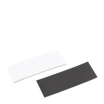 Wiederbeschreibbare Magnetetiketten, Magnetstreifen 20 x 60 mm