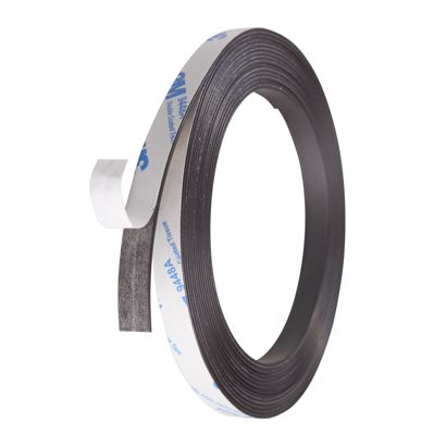Magnetband selbstklebend, stark 10 mm | 1 mm | 5 m