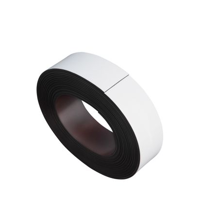 Magnetband farbig 40 mm | weiß | 10 m | 1 mm