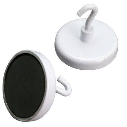 Ferritmagnete, Magnethaken, Hakenmagnet, Magnethalter 40 mm