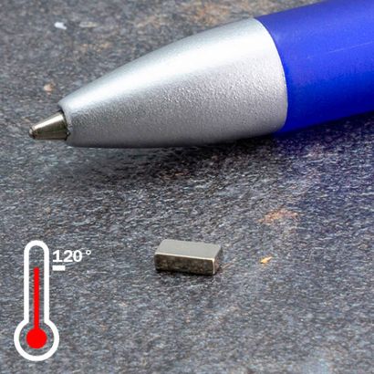 Quadermagnete aus Neodym, vernickelt 5 x 2,5 mm | 1,5 mm