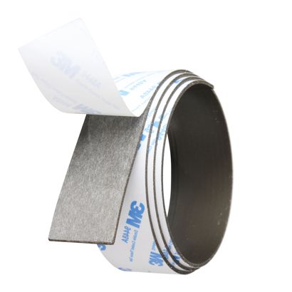 Neodym Magnetband, selbstklebend, extra stark 30 mm | 1.5 mm | 480 g/cm² | 1 m