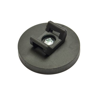 Kabelhalter magnetisch, 10 kg Haftkraft, 43 mm Durchmesser 