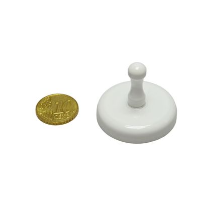 Griffmagnete, weiß 36 mm