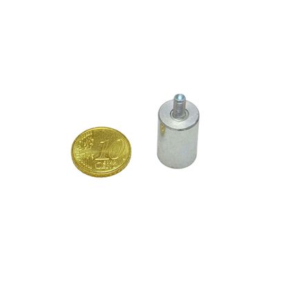 AlNiCo-Stabgreifer mit Gewinde 13 mm