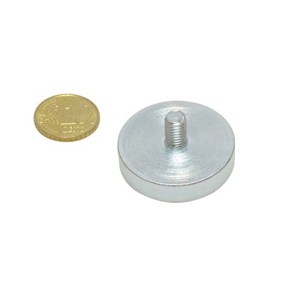 Neodym-Topfmagnete mit Gewinde 32 mm | M6x10 mm
