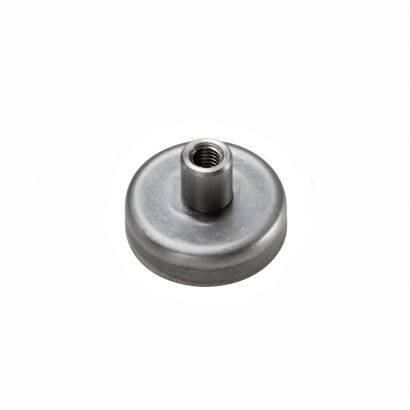 Ferrit-Topfmagnete mit Gewindebuchse 25 mm | 16 mm | Ferrit, Edelstahl