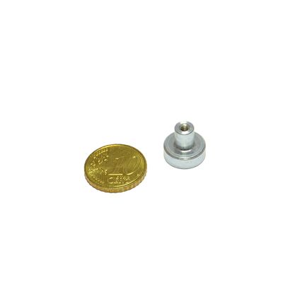 SmCo-Topfmagnete mit Gewindebuchse 13 mm