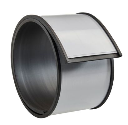 Etikettenhalter, C-Profil, magnetisch,  Abschnitte 60 mm | 500 mm | nicht selbstklebend 