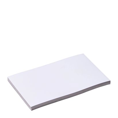 Magnetetiketten beschreibbar weiß | 50 x 80 mm