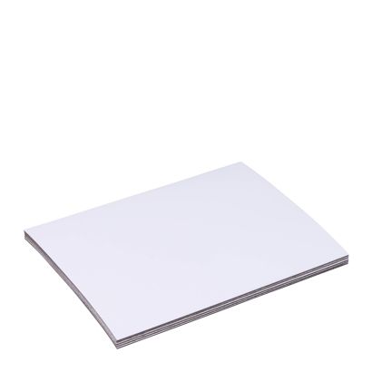 Magnetetiketten beschreibbar weiß | 80 x 100 mm