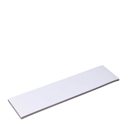 Magnetetiketten beschreibbar 50 x 200 mm  | weiß 