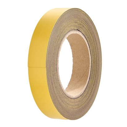 Magnetband farbig 25 mm | gelb | 10 m | 0,85 mm