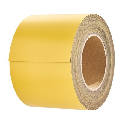 Magnetband farbig 100 mm | gelb  | 10 m | 0.85 mm