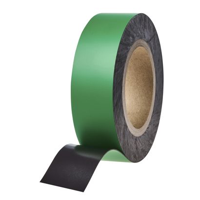 Magnetband farbig 40 mm | grün | 10 m | 0,85 mm