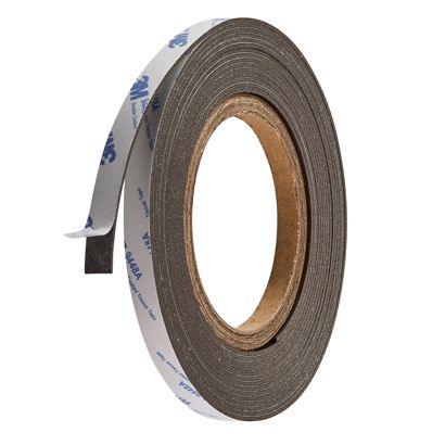 Neodym Magnetband, selbstklebend, extra stark 10 mm | 300 g/cm² | 5 m | 1,5 mm