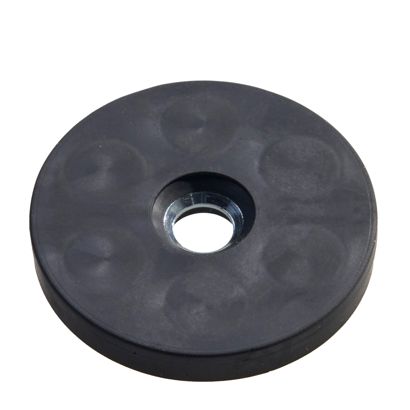 Magnet gummiert mit Bohrung und Senkung Ø 43 mm 