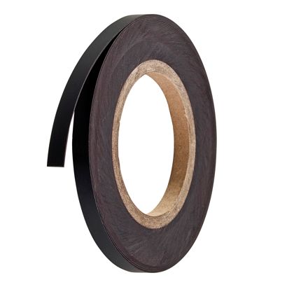 Magnetband farbig 10 mm | schwarz | 10 m | 0,85 mm