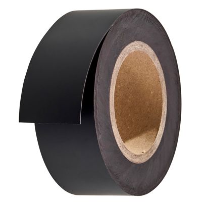 Magnetband farbig 50 mm | schwarz | 10 m | 0,85 mm