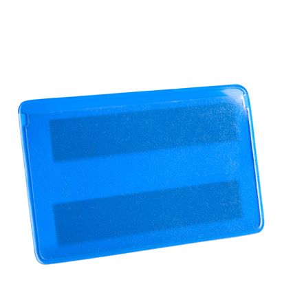 Etikettentaschen magnetisch 100 x 60 mm | blau
