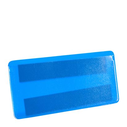 Etikettentaschen magnetisch 110 x 50 mm | blau