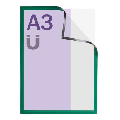 Magnetrahmen A3, magnetisch grün