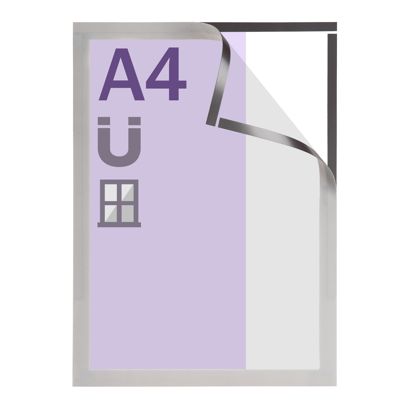 Magnetrahmen A4 Window Frame silber