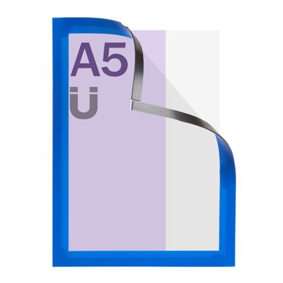 Magnetrahmen A5, magnetisch blau
